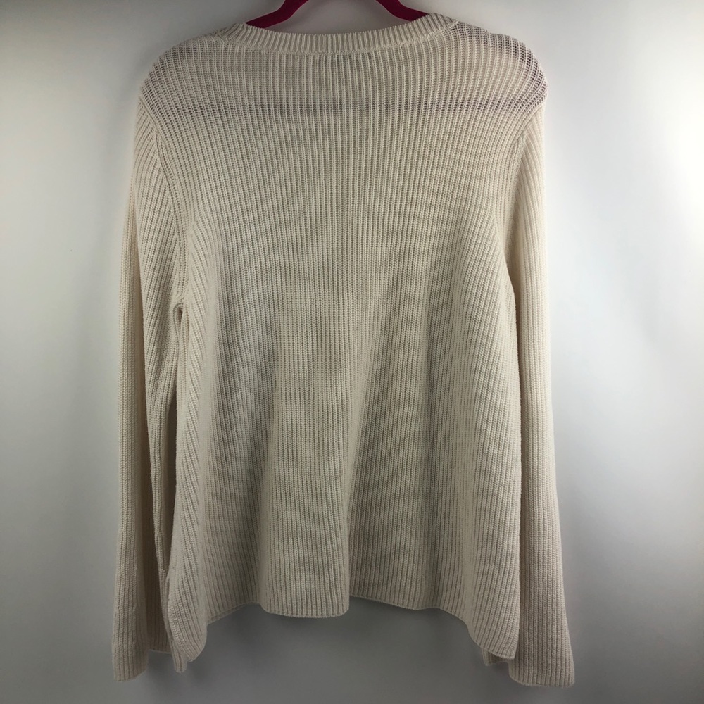 LOFT lana bell sleeve sweater - Picture 3 of 8